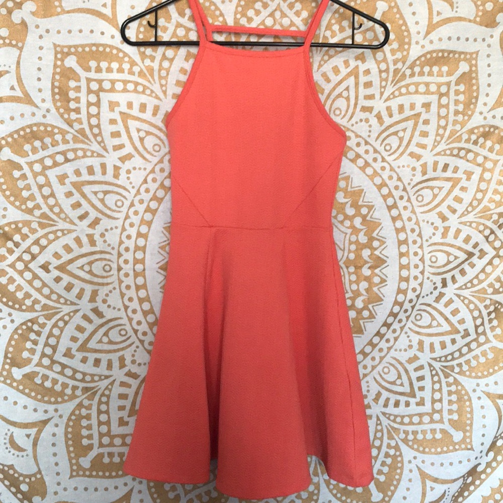 Peach Dress